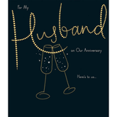 For Husband on Anniversary Card