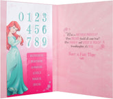 Disney Princess Granddaughter Birthday Card With Stickers
