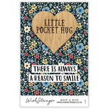 Second Nature Little Pocket Hug Wish Token keepsake gift featuring a small smile-themed design on a compact gift item.