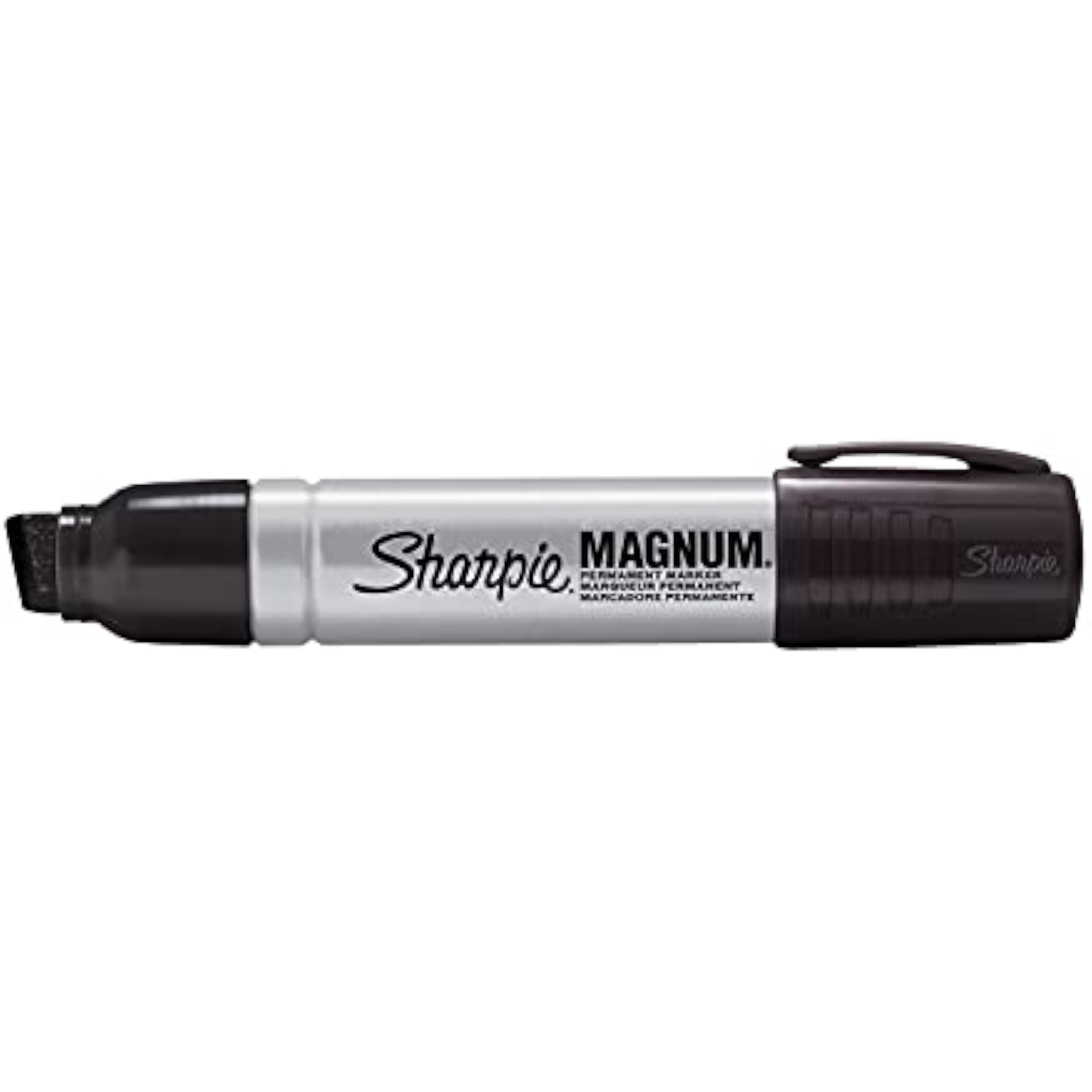 Sharpie Pro Magnum black chisel tip permanent marker pack of 12 used for bold lines on greeting cards