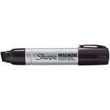 Sharpie Pro Magnum black chisel tip permanent marker pack of 12 used for bold lines on greeting cards