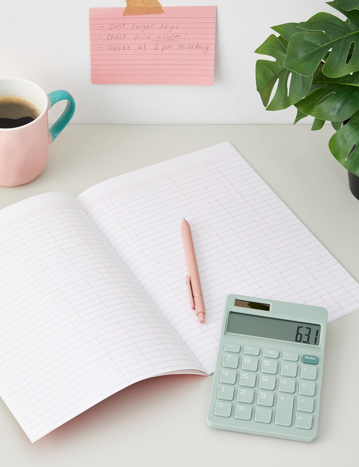Silvine A4 book keeping cash book with 32 printed treble cash pages, featuring lined pages for financial record keeping.