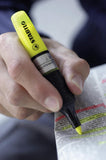Stabilo Luminator highlighters in assorted colors, four-pack wallet with vibrant marking pens for study and office use.