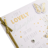 Hallmark Large Birthday Card for Daughter - Cake and Candles Design