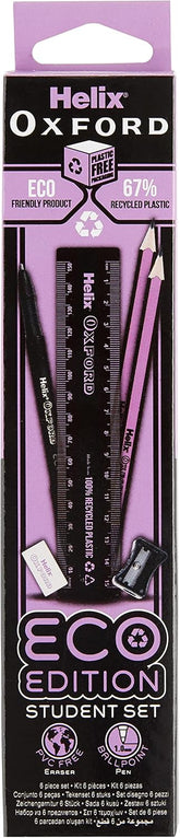 Helix Oxford Eco Student Set - Pink