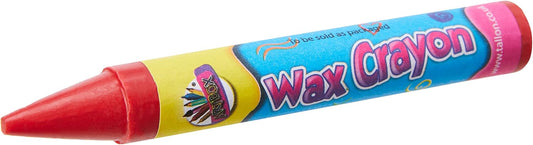Tallon 12 jumbo wax crayons in assorted bright colors, non-toxic, ideal for kids' art and coloring activities.