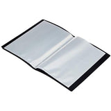 Tiger durable A5 presentation book with 20 clear pockets for organizing documents and stationery storage.