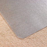 Cleartex Advantagemat Phthalate Free Vinyl Chair Mat Floor Protector For Low Pile Carpets Up To 6mm Pile Height 120 x 75cm Clear