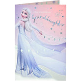 Frozen Birthday Card for Lovely Granddaughter