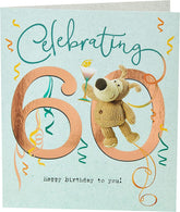 Boofle Celebrating 60th Birthday Card