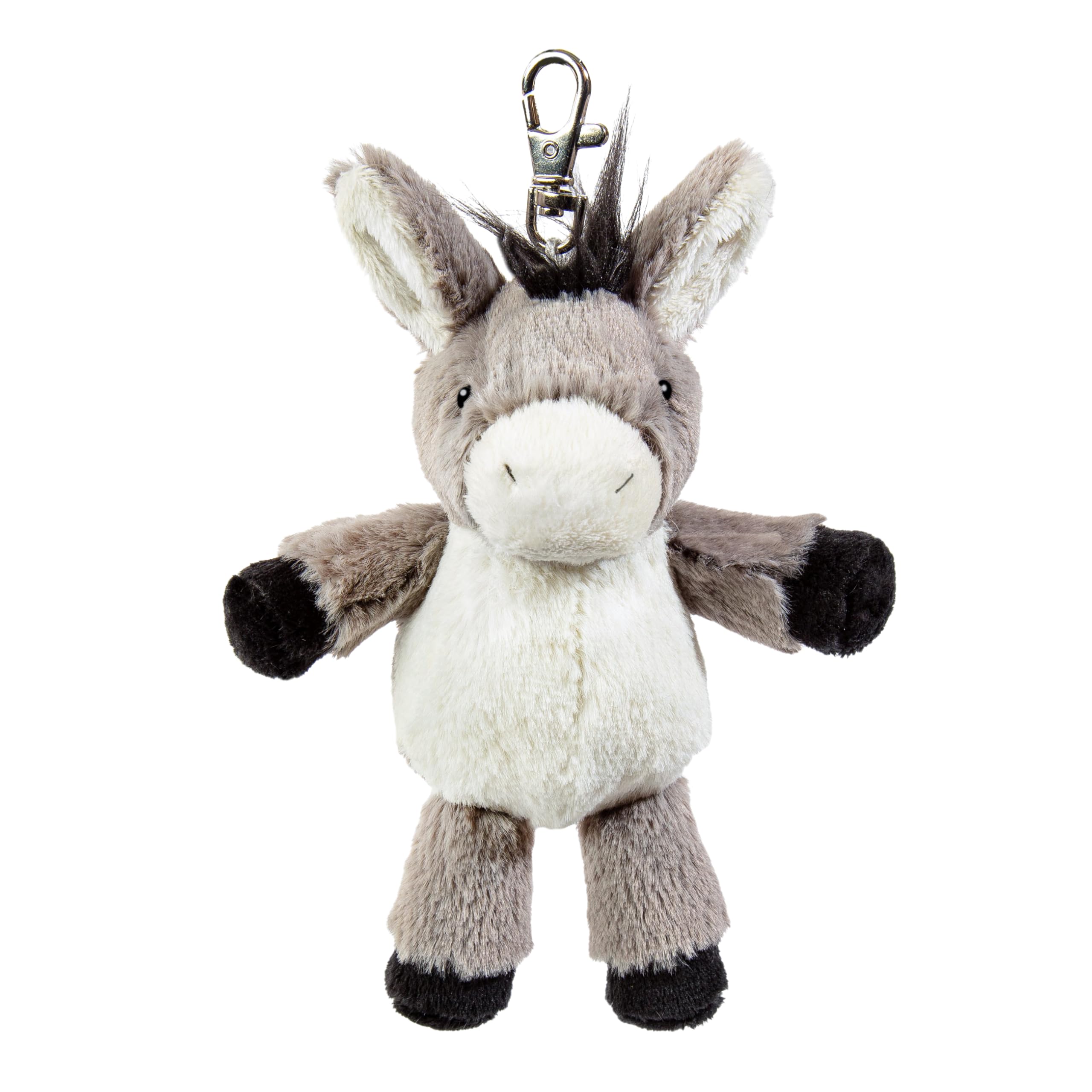 All Creatures Cleo Donkey Cuddly Toy Keyring 20cm