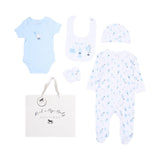 Send It By White & Blue Circus 5 Piece Set