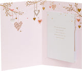 Heart Tree Wife birthday card from UK Greetings featuring a romantic design with a heart-shaped tree illustration.
