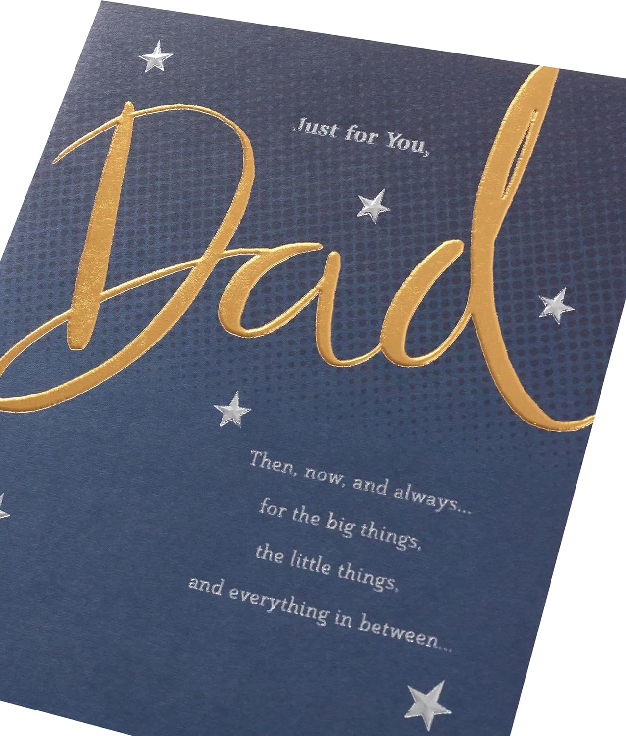 UK Greetings 75th birthday card for dad with cheerful design, celebrating a special milestone with heartfelt greeting.