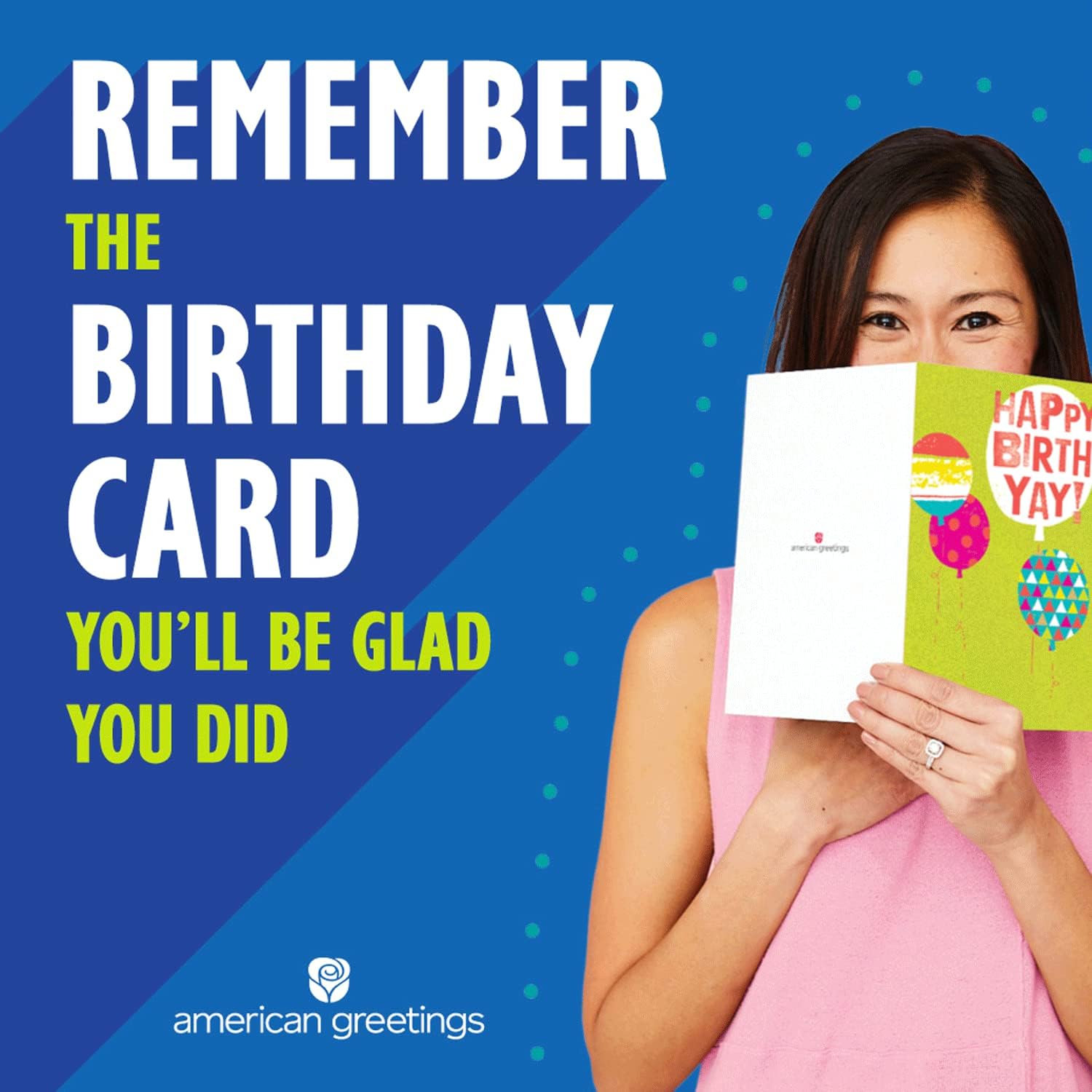 American Greetings birthday card for niece featuring colorful birthday design and cheerful message from UK Greetings.