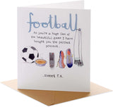 Humor birthday greeting card from UK Greetings with fun design and message, ideal for celebrating a 50th birthday.
