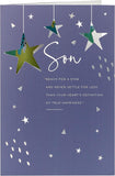 Birthday card for son by UK Greetings featuring bold, meaningful message perfect for celebrating his special day.