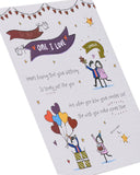 Romantic birthday card for her featuring heartfelt message, from UK Greetings, with floral and love-themed design.