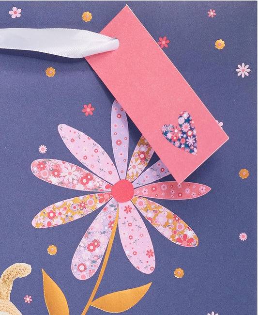 Medium Boofle gift bag from UK Greetings featuring cute and versatile design for gift packaging on any occasion.