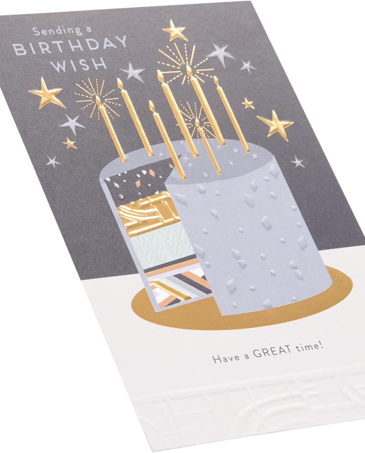 Confetti Pop birthday card from UK Greetings with colorful, festive design and cheerful message for all ages.