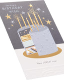 Confetti Pop birthday card from UK Greetings with colorful, festive design and cheerful message for all ages.