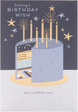 Colorful Confetti Pop Birthday Card from UK Greetings with festive design and cheerful message, perfect for all ages.