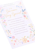 Helen Steiner Rice birthday card from UK Greetings featuring an inspiring verse and floral design for someone special.
