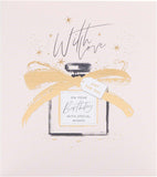 Elegant Parisian Luxe birthday card by UK Greetings featuring sophisticated design for special celebrations.
