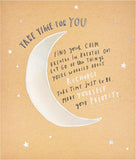 Blank greeting card from UK Greetings featuring a heartfelt design, perfect for any occasion, with space inside to personalize.