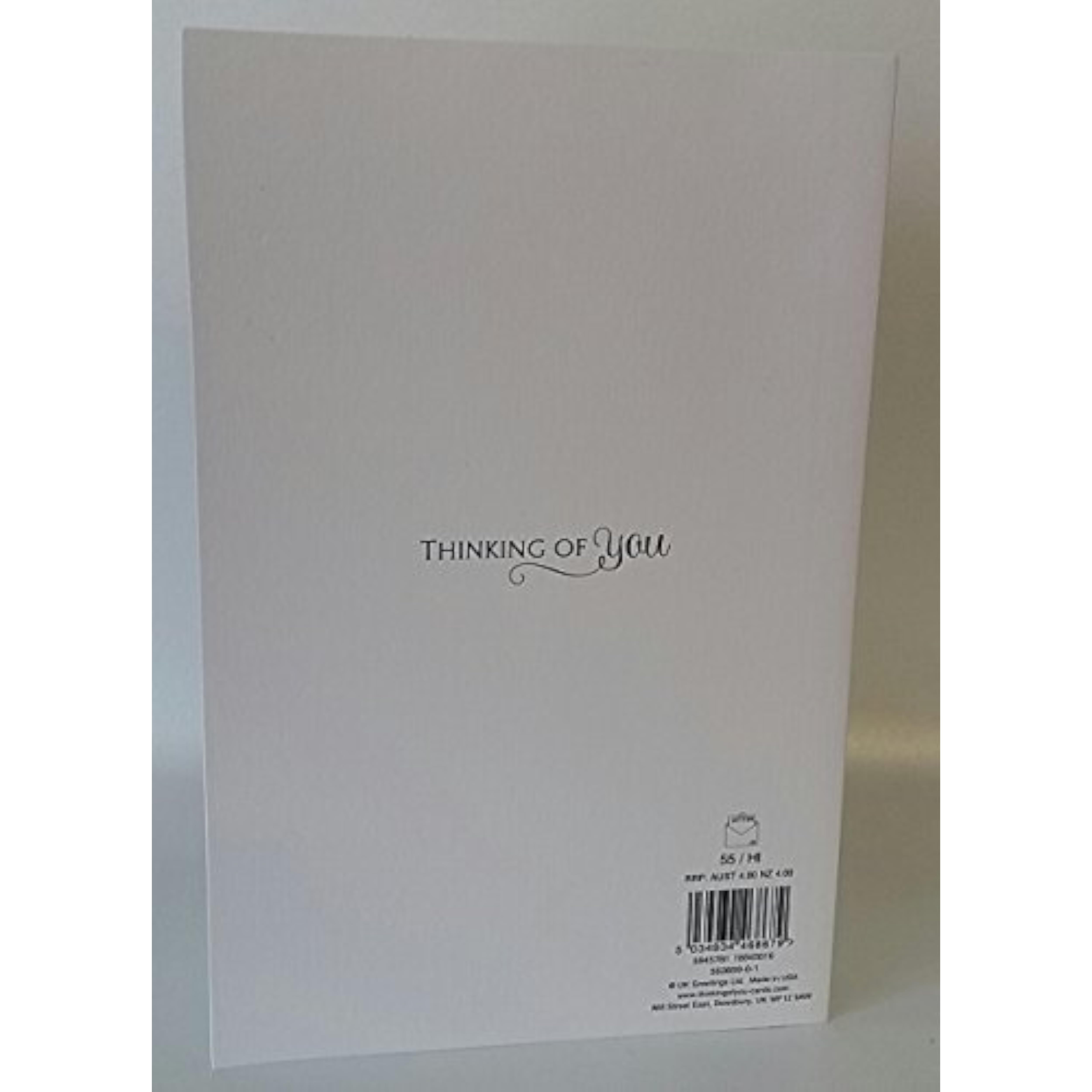 Silver wedding anniversary greeting card with elegant design, celebrating 25 years of love, from UK Greetings.