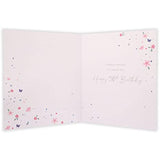 UK Greetings 50th birthday greeting card featuring festive designs and heartfelt message for celebrating milestone birthdays.
