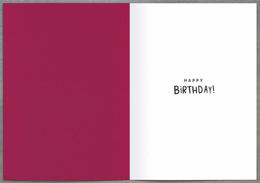 80th birthday greeting card from UK Greetings featuring a cheerful design celebrating years young.