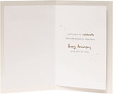 Adorable bears husband anniversary greeting card by UK Greetings with cute bear illustration and heartfelt message.