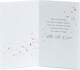 Beautiful greeting card for a daughter's 16th birthday featuring a stylish design, perfect for celebrating special moments.
