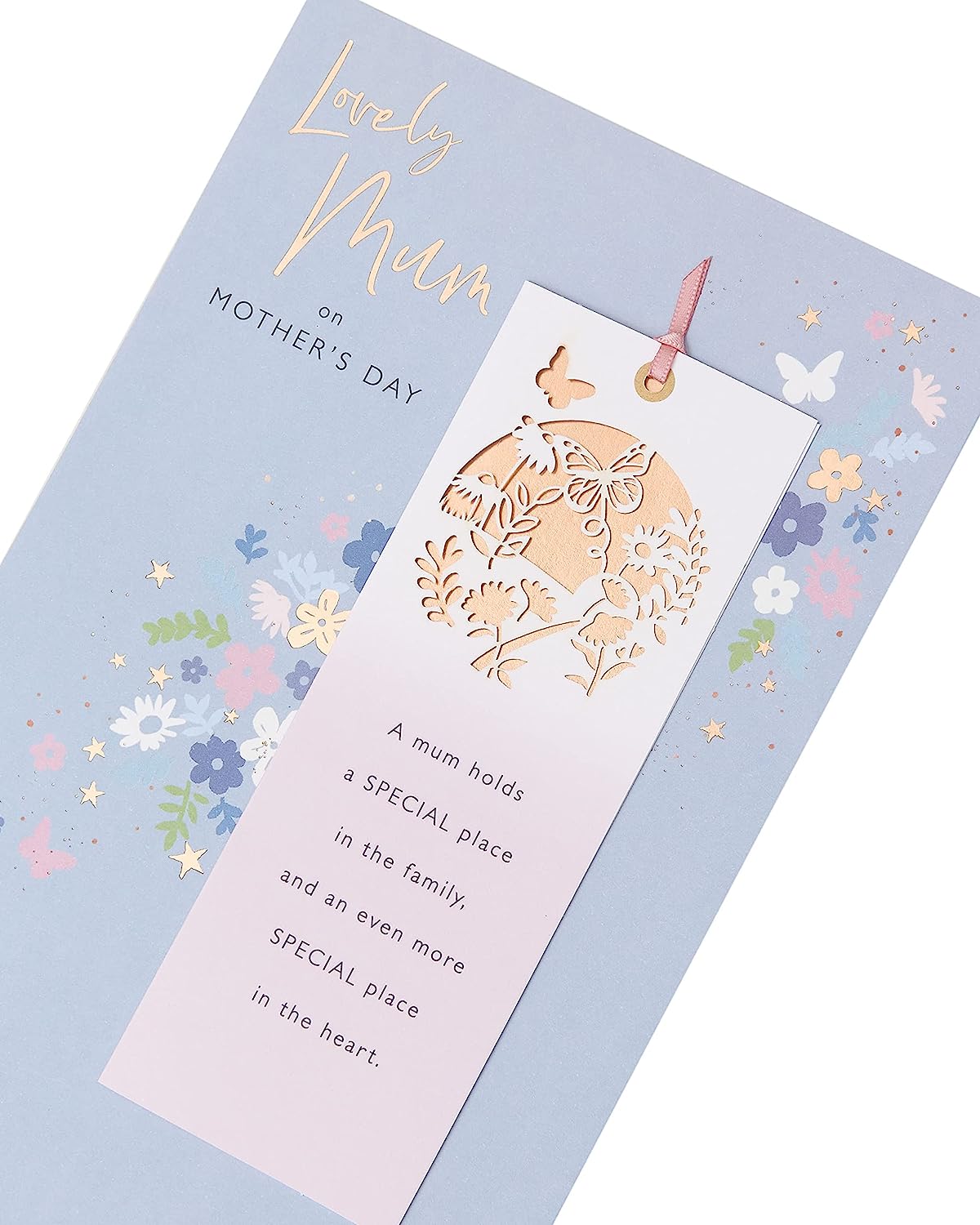 Beautiful UK Greetings Mother's Day greeting card with floral design and heartfelt message.