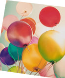Colorful balloon birthday greeting card for him, her, or friends by UK Greetings, featuring vibrant balloon illustrations.