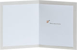 Boofle anniversary greeting card by UK Greetings with copper foil detail, featuring cute character and festive design.