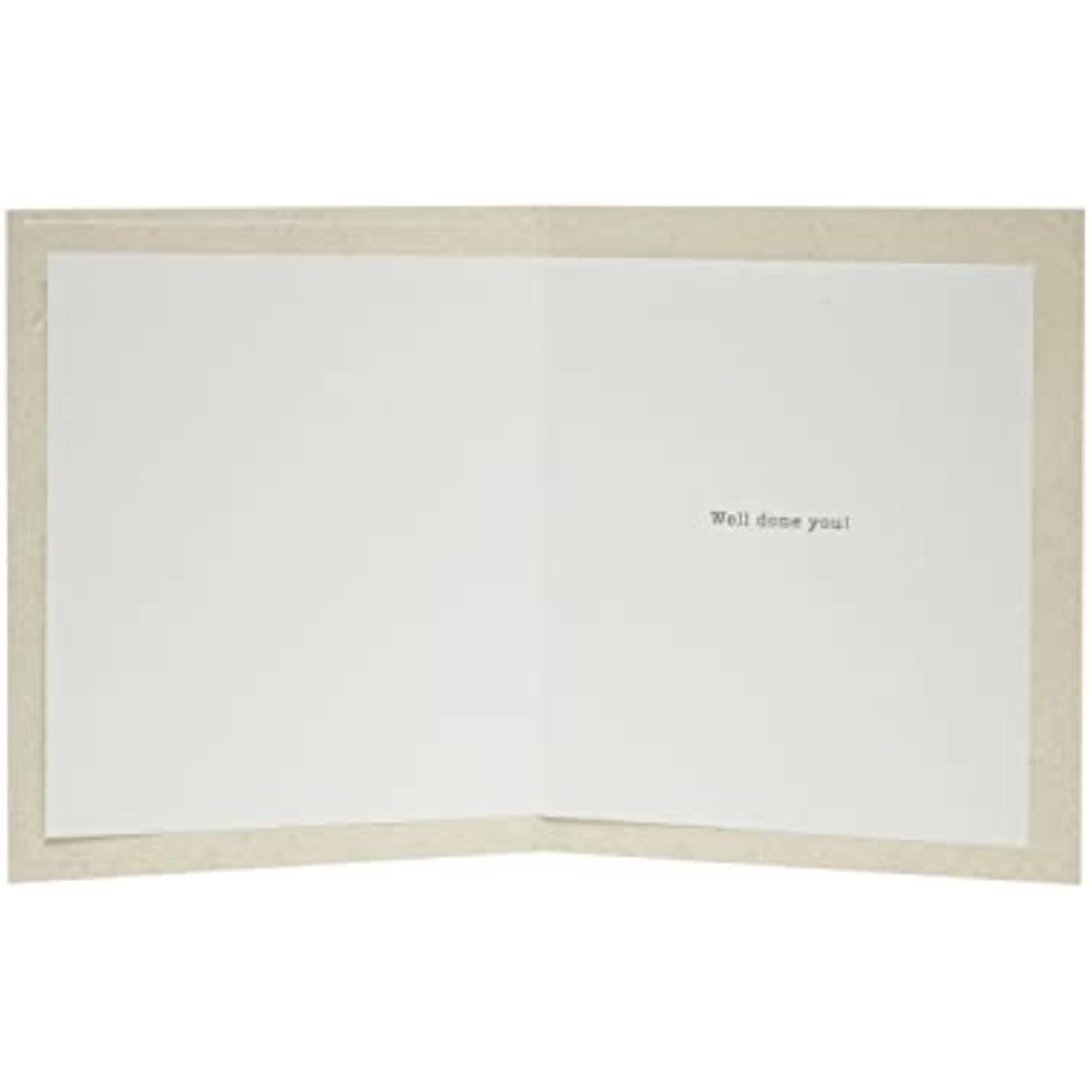 UK Greetings Boofle exam pass congratulation greeting card featuring a cute animated character and cheerful design.