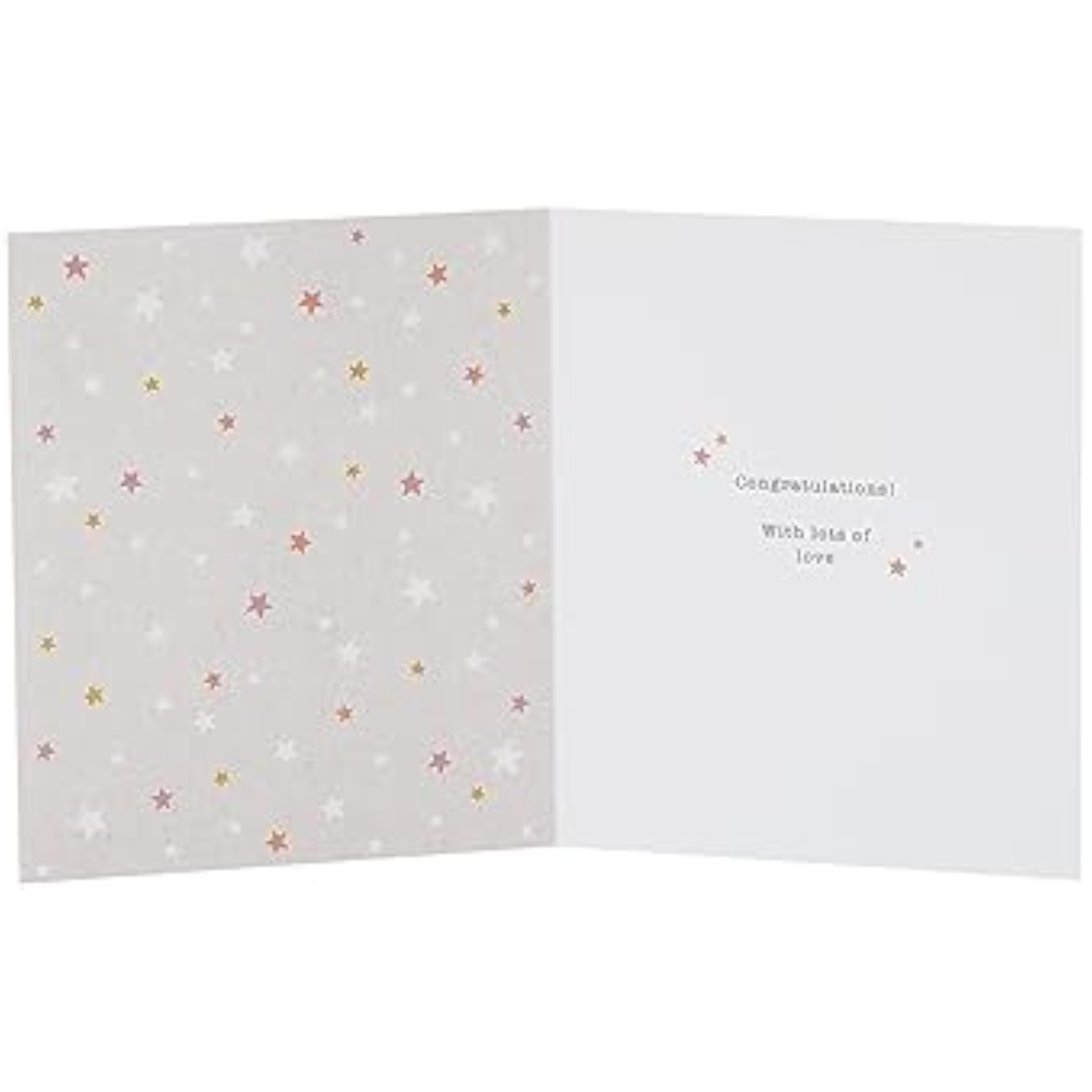 Cute Boofle New Baby Girl greeting card by UK Greetings featuring adorable design for celebrating a new arrival.
