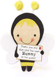 Bumblebee Mummy Love greeting card from UK Greetings featuring a cute bee design and heartfelt message for Mother's Day.
