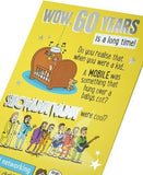 Cheeky 60th birthday humor greeting card by UK Greetings featuring playful design and humorous message for milestone celebration.