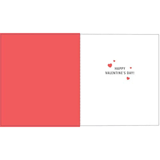 Cheese Design girlfriend Valentine's Day greeting card from UK Greetings featuring a fun cheese-themed illustration.