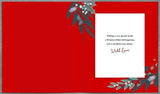 Christmas wreath Auntie greeting card from UK Greetings with festive holiday design and heartfelt holiday wishes.