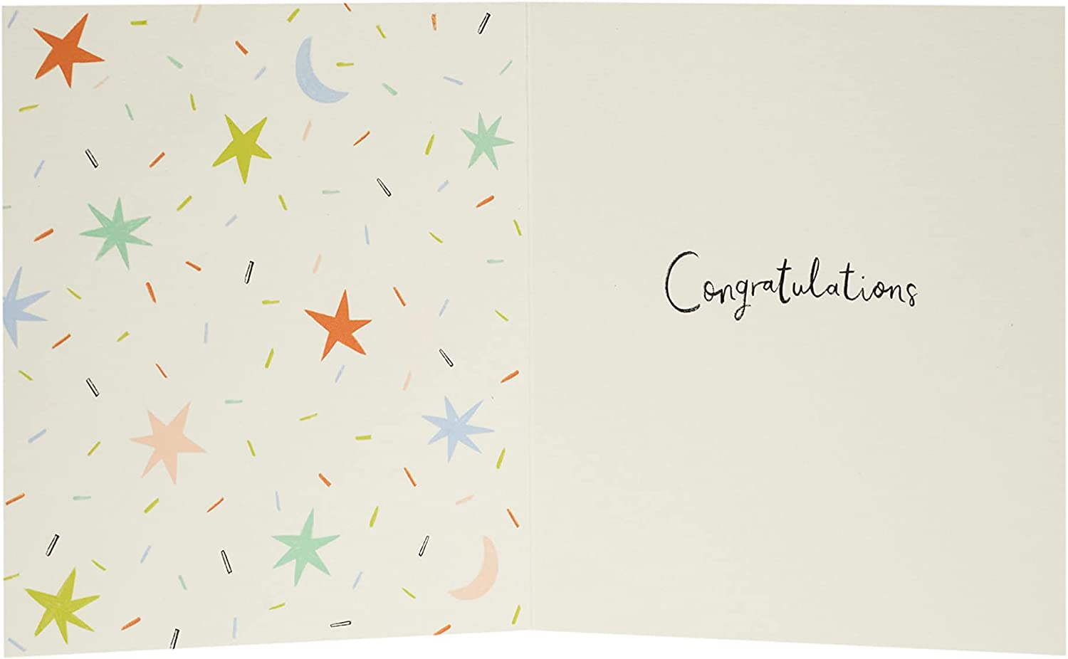 UK Greetings congratulations graduation card with colorful design, ideal for celebrating academic achievements.