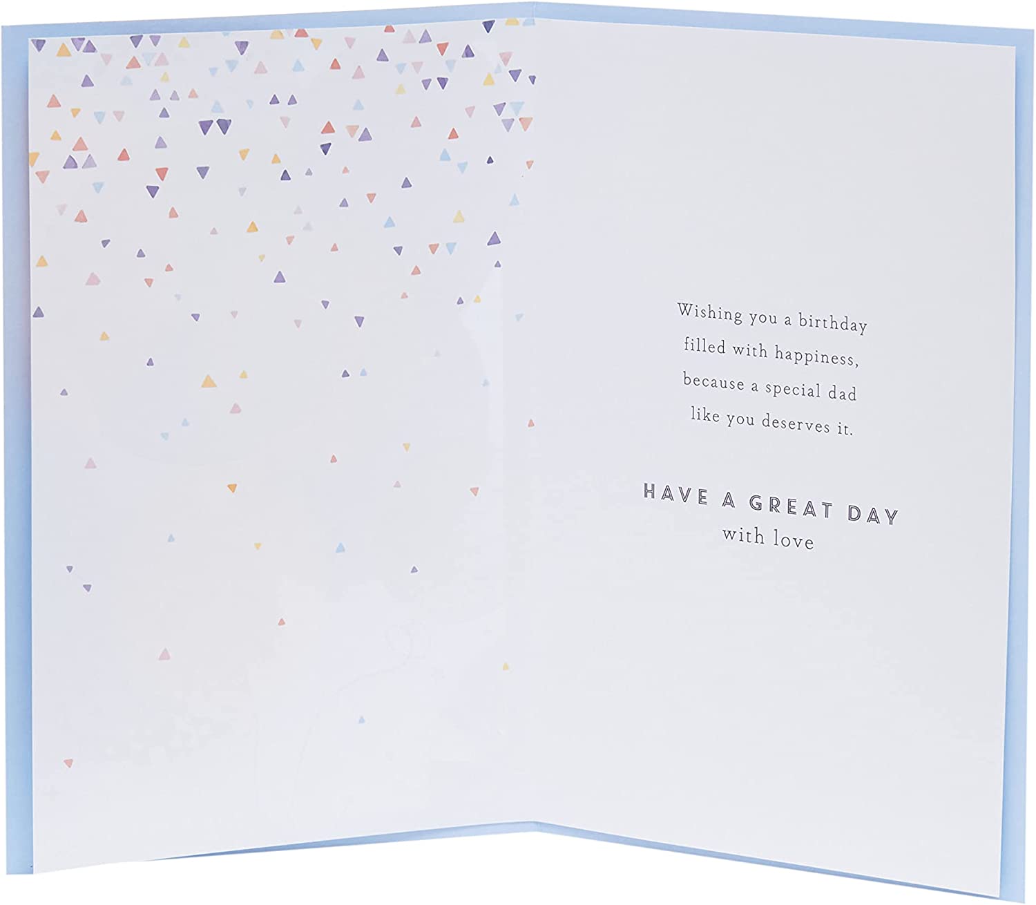 Contemporary Special Dad birthday greeting card from UK Greetings featuring modern design and heartfelt message for Dad.
