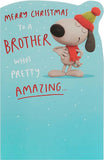 Humorous Christmas greeting card featuring a cracker design with festive red foil, perfect for holiday greetings from UK Greetings.