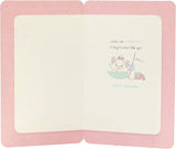 Disney Aristocats Marie greeting card featuring a cute illustration of Marie from the Aristocats for birthdays.
