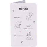 Disney 101 Dalmatians birthday greeting card for mum by UK Greetings, featuring playful Dalmatian puppies and festive design.