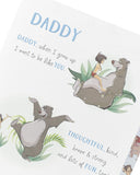 Disney Jungle Book Daddy birthday greeting card by UK Greetings featuring Mowgli and jungle scene for celebrating dad