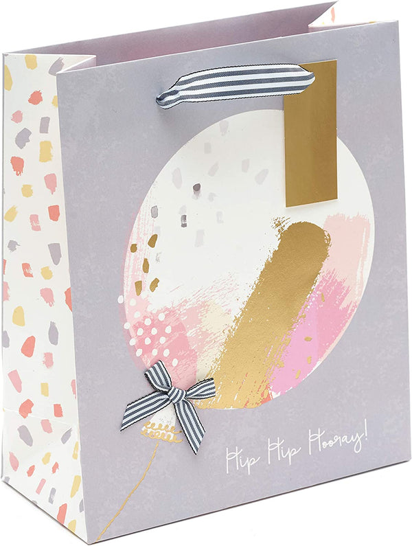 Elegant bridesmaid gift bag greeting card by UK Greetings featuring floral designs and heartfelt message for special occasions